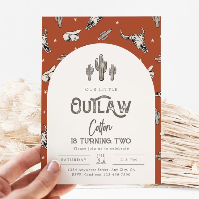 Wild West Birthday Invitation | Cowboy Invitation (Creator Uploaded)