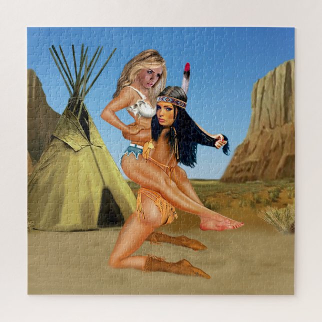 WILD WEST CHALLENGE JIGSAW PUZZLE (Vertical)