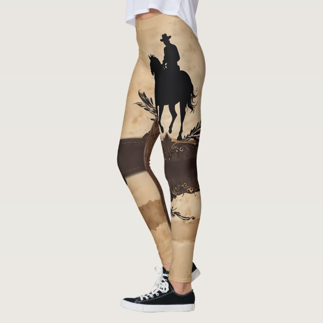 Wild west Cowboy  Leggings (Left)