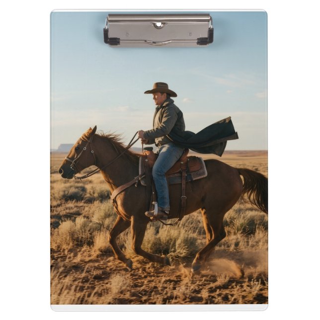 Wild West Planner Clipboard (Front)