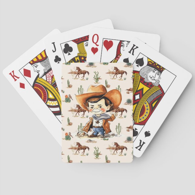 Wild West  Playing Cards (Back)