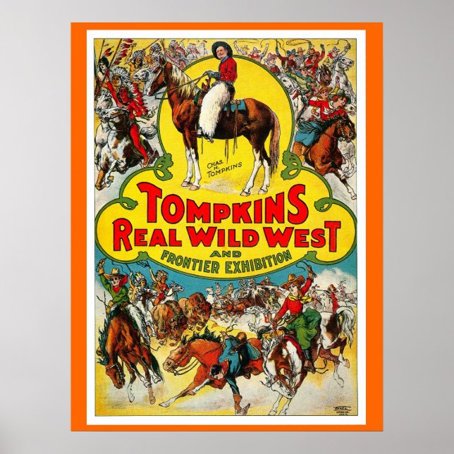 WILD WEST - Poster (Devant)