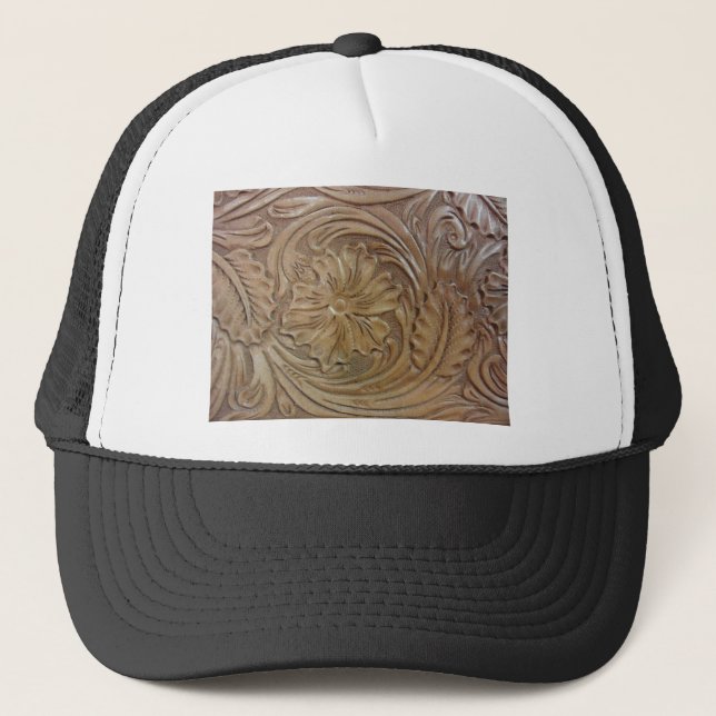 Wild West Rose Trucker Hat (Front)