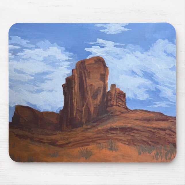 Wild West Skies Mouse Pad (Front)