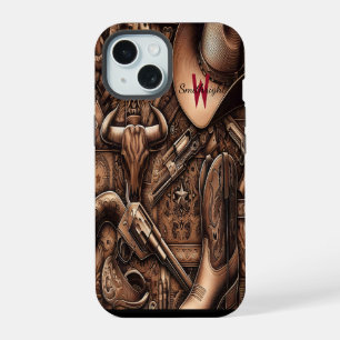 Wild West Treasures iPhone 15 Case