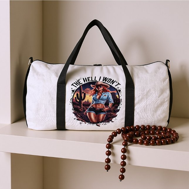 Wild West Wanderlust Duffle Bag (Creator Uploaded)