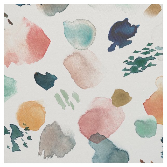 WILD WHIMS Abstract Brush Stroke Fabric (Swatch)