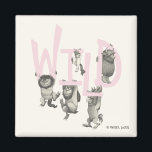 WILD | Wild Things and Max - Pink Magnet<br><div class="desc">In the forty years since Max first cried "Let the Wild Rumpus Start, " Maurice Sendak's classic picture book Where the Wild Things Are has become one of the most highly acclaimed and best-loved children's books of all time.</div>