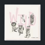 WILD | Wild Things and Max - Pink Magnet<br><div class="desc">In the forty years since Max first cried "Let the Wild Rumpus Start, " Maurice Sendak's classic picture book Where the Wild Things Are has become one of the most highly acclaimed and best-loved children's books of all time.</div>