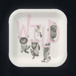 WILD | Wild Things and Max - Pink Paper Plate<br><div class="desc">In the forty years since Max first cried "Let the Wild Rumpus Start, " Maurice Sendak's classic picture book Where the Wild Things Are has become one of the most highly acclaimed and best-loved children's books of all time.</div>