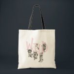 WILD | Wild Things and Max - Pink Tote Bag<br><div class="desc">In the forty years since Max first cried "Let the Wild Rumpus Start, " Maurice Sendak's classic picture book Where the Wild Things Are has become one of the most highly acclaimed and best-loved children's books of all time.</div>