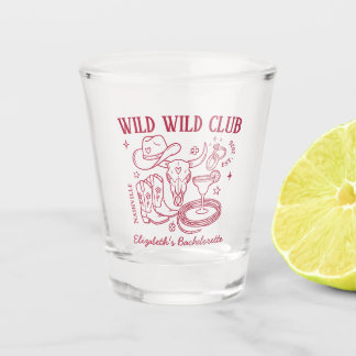 Wild Wild West Western Bachelorette Party Shot Glass