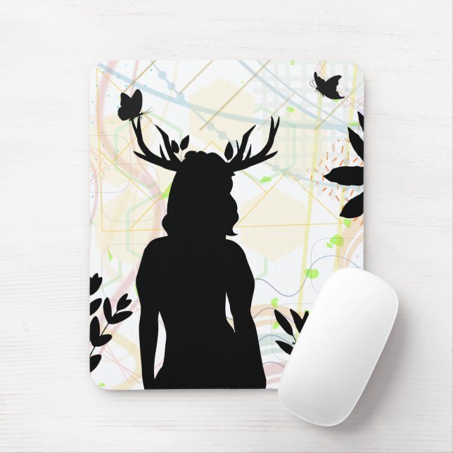 Wild With Nature Mouse Pad (With Mouse)