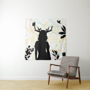 Wild With Nature Tapestry