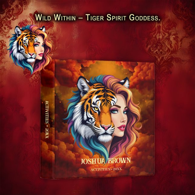 Wild Within – Tiger Spirit Goddess. Binder (Creator Uploaded)