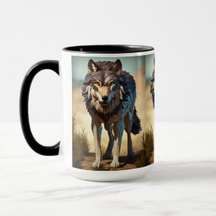 wild wolf Coffee Mug 