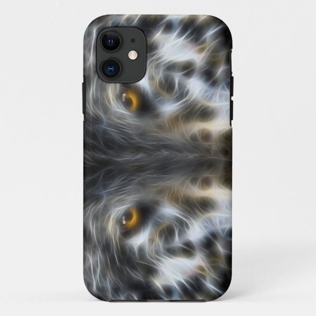 Wild Wolf Inspirational Portrait Case-Mate iPhone Case (Back)