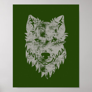 Wild Wolf Poster