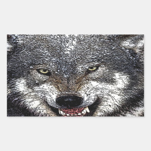 Wild Wolf Sticker