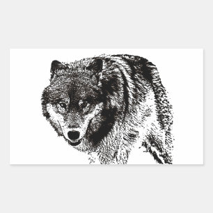 Wild Wolf Sticker