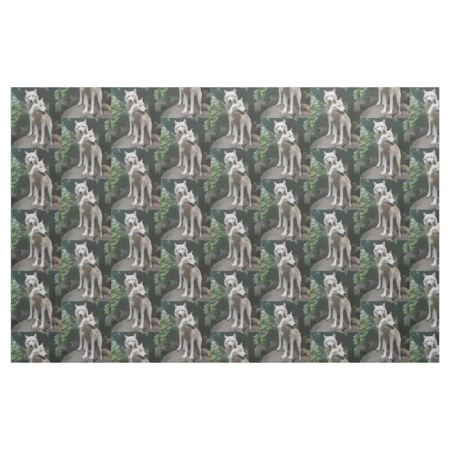 Wild Wolves Fabric (Fat Quarter)