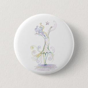 Wild Woman 2 Inch Round Button