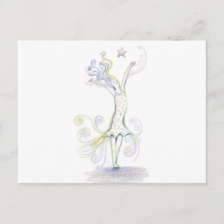 Wild Woman Postcard