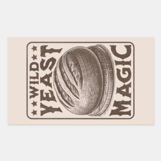 Wild Yeast Magic Sourdough Bread Baking Enthusiast Sticker