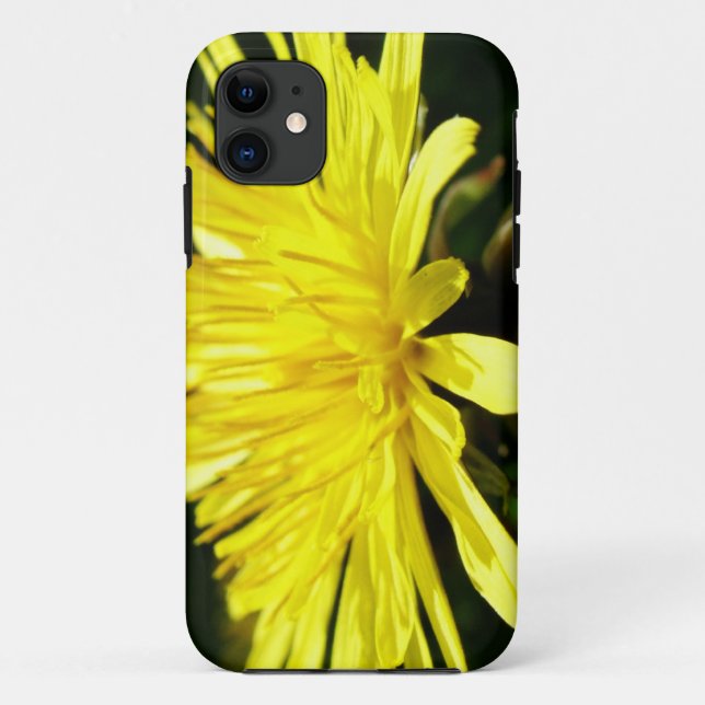wild yellow flower,  dandelion. Case-Mate iPhone case (Back)