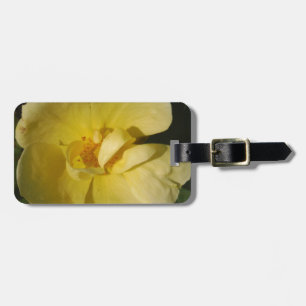 Wild Yellow Rose Luggage Tag