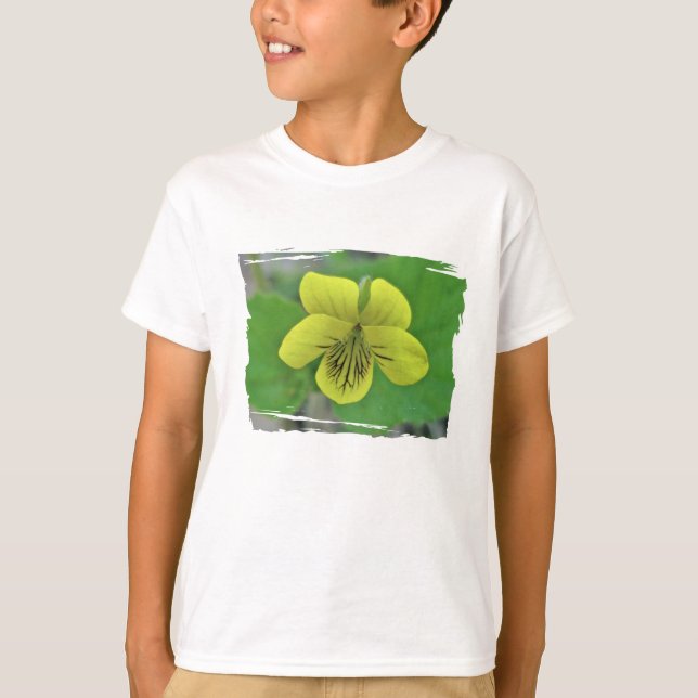 Wild Yellow Violet Coordinating Items T-Shirt (Front)