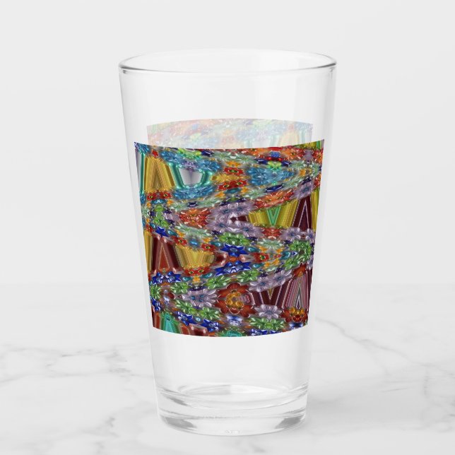 Wild ZigZag Vibration Glass (Front)
