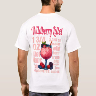 Wildberry Lillet T-Shirt – Elegant Fruit Cocktail