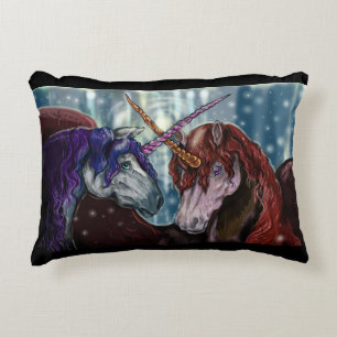 Wildberry Unicorns Decorative Pillow