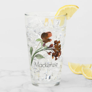 Wildbloom   Terracotta Orange Bohemian Custom Glass