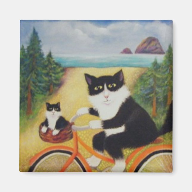 Wildboy the Biker magnet (Front)