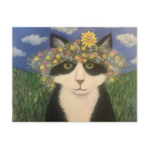 Wildboy Wreath Postcard