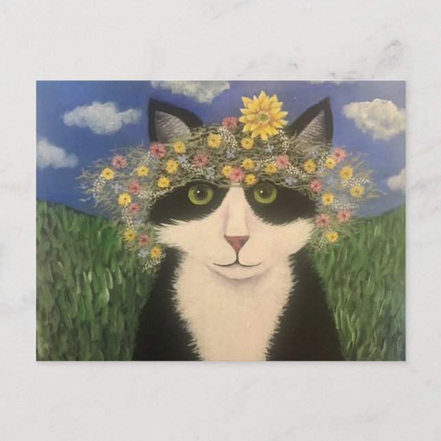 Wildboy Wreath Postcard (Front)