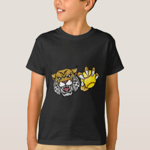 Wildcat Bobcat Lynx Cougar Softll Ll Cartoon Chara T-Shirt