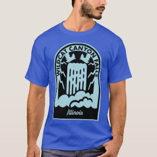 Wildcat Canyon Falls Illinois T-Shirt