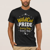 WildCat Pride Every Day T-Shirt School Spirit