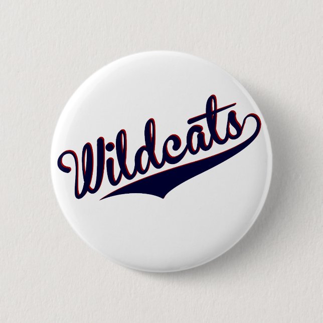 Wildcats 2 Inch Round Button (Front)