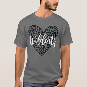 Wildcats School Sports Fan Team Spirit Mascot Gift T-Shirt