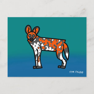 WILDDOG GRAFFITI ART Postcard