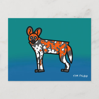 WILDDOG GRAFFITI ART Postcard