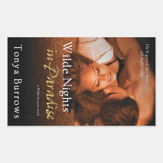 Wilde Nights in Paradise by Tonya Burrows Sticker (Front)