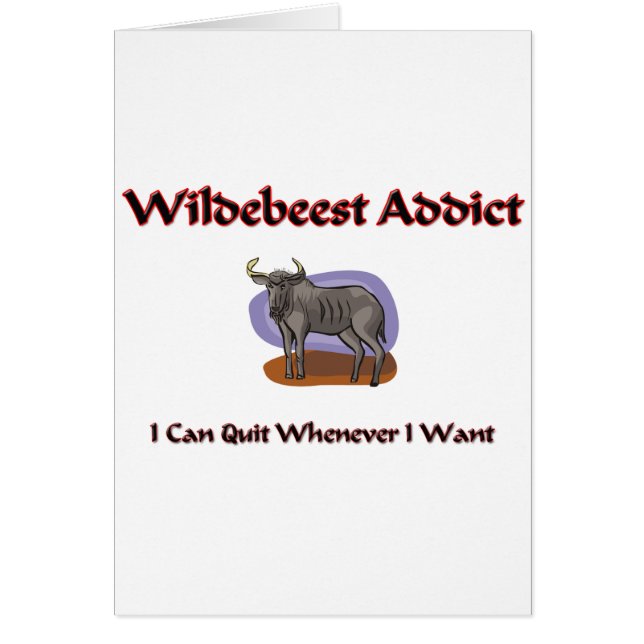 Wildebeest Addict (Front)