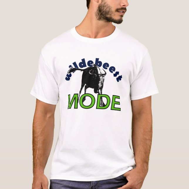 Wildebeest Mode.2 T-Shirt (Front)