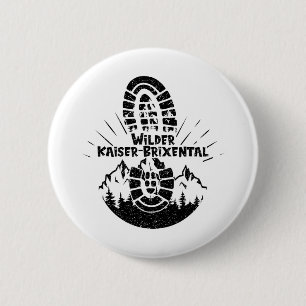 Wilder Kaiser-brixental Tyrol Austria Vacation Hik 2 Inch Round Button