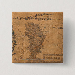 Wilderland 2 Inch Square Button